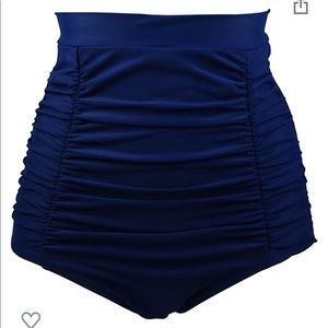 Cocoship ultra high waist slimming ruched bottom